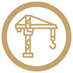 A crane for construction.