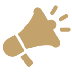 A megaphone.